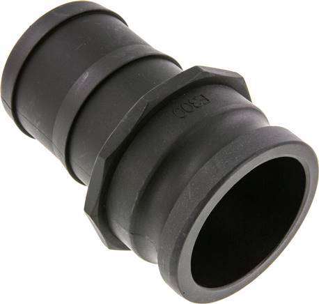 Camlock DN 75 (3'') Polypropylene Coupling Hose Pillar (75 mm) Type E MIL-C-27487