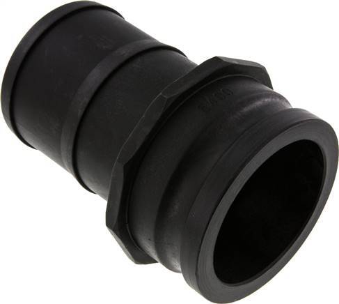 Camlock DN 90 (4'') Polypropylene Coupling Hose Pillar (100 mm) Type E MIL-C-27487