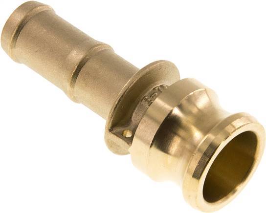 Camlock DN 20 (3/4'') Brass Coupling Hose Pillar (19 mm) Type E MIL-C-27487