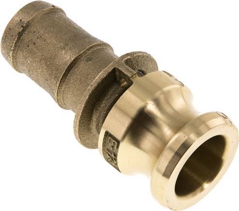 Camlock DN 32 (1 1/4'') Brass Coupling Hose Pillar (32 mm) Type E MIL-C-27487