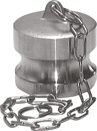 Camlock DN 140 (6'') Brass Coupling Plug Type DP MIL-C-27487