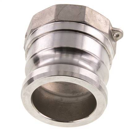Camlock DN 60 (2 1/2'') Stainless Steel Coupling G 2 1/2'' Female Thread Type A EN 14420-7 (DIN 2828)