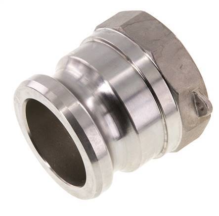 Camlock DN 60 (2 1/2'') Stainless Steel Coupling G 2 1/2'' Female Thread Type A EN 14420-7 (DIN 2828)