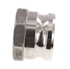 Camlock DN 75 (3'') Stainless Steel Coupling G 3'' Female Thread Type A EN 14420-7 (DIN 2828)