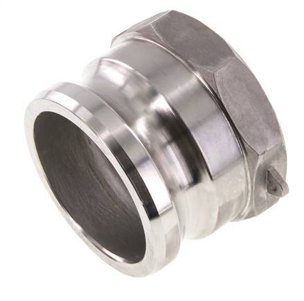 Camlock DN 75 (3'') Stainless Steel Coupling G 3'' Female Thread Type A EN 14420-7 (DIN 2828)