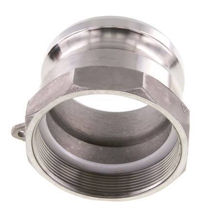 Camlock DN 75 (3'') Stainless Steel Coupling G 3'' Female Thread Type A EN 14420-7 (DIN 2828)