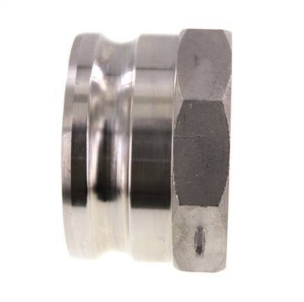 Camlock DN 90 (4'') Stainless Steel Coupling G 4'' Female Thread Type A EN 14420-7 (DIN 2828)