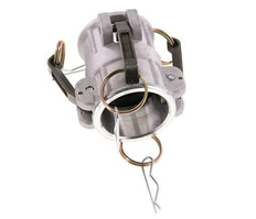 Camlock DN 40 (1 1/2'') Aluminium Coupling Connector for Plug MIL-C-27487
