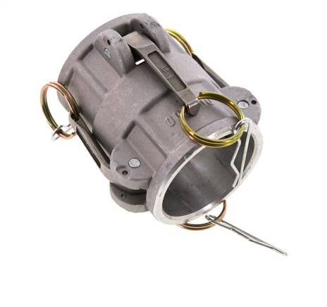 Camlock DN 50 (2'') Aluminium Coupling Connector for Plug MIL-C-27487