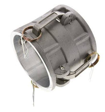 Camlock DN 90 (4'') Aluminium Coupling Connector for Plug MIL-C-27487