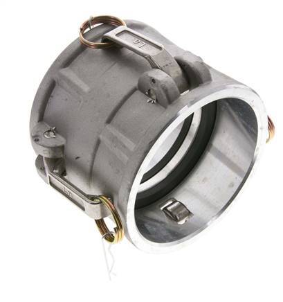 Camlock DN 90 (4'') Aluminium Coupling Connector for Plug MIL-C-27487