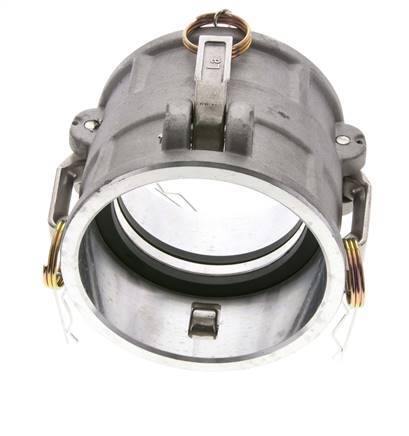 Camlock DN 90 (4'') Aluminium Coupling Connector for Plug MIL-C-27487