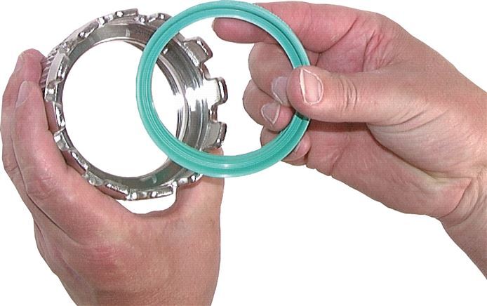 NBR Seal 100 mm for Tank Truck Coupling MK/MB Type EN 14420-6 [5 Pieces]
