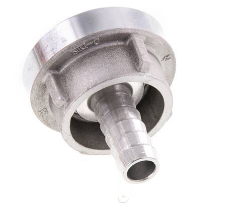 25-D (31 mm) Forged Aluminum Storz Coupling 13 mm Hose Pillar Rotatable for a PVC hose