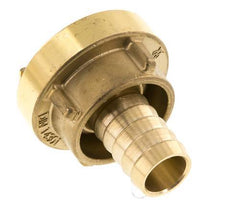 25-D (31 mm) Brass Storz Coupling 19 mm Hose Pillar Rotatable for a PVC hose