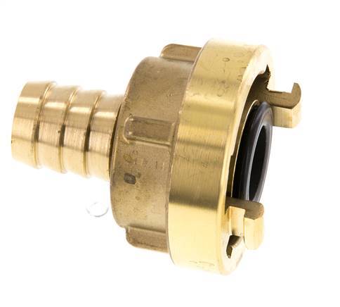 25-D (31 mm) Brass Storz Coupling 19 mm Hose Pillar Rotatable for a PVC hose