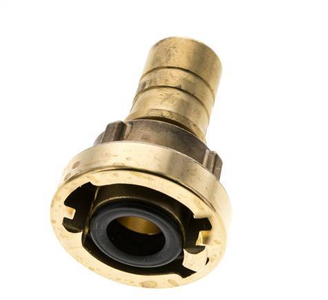25-D (31 mm) Brass Storz Coupling 25 mm Hose Pillar Rotatable for Safety Clamp Connection