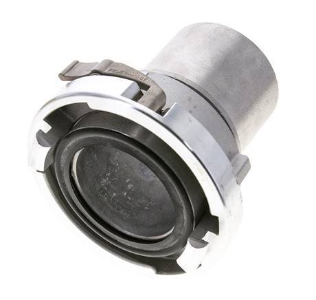 75-B (89 mm) Forged Aluminum Storz Coupling 75 mm Hose Pillar Rotatable with Lock for Safety Clamp Connection