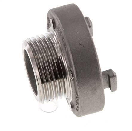 25-D (31 mm) Stainless Steel Storz Coupling G 1'' Male Thread