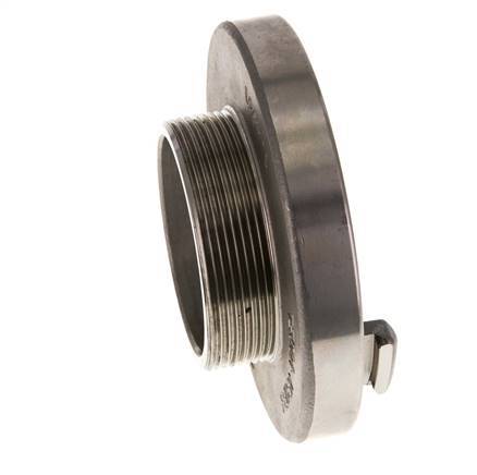 75-B (89 mm) Stainless Steel Storz Coupling G 2 1/2'' Male Thread