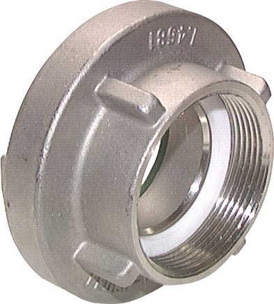 75-B (89 mm) Forged Aluminum Storz Coupling G 2 1/2'' Female Thread with Lock