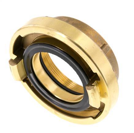 75-B (89 mm) Brass Storz Coupling G 3'' Female Thread