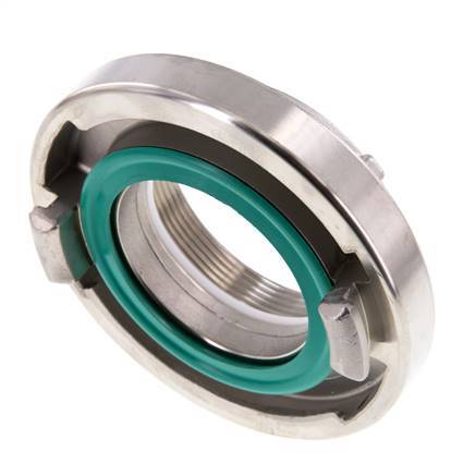 75-B (89 mm) Stainless Steel Storz Coupling G 2 1/2'' Female Thread
