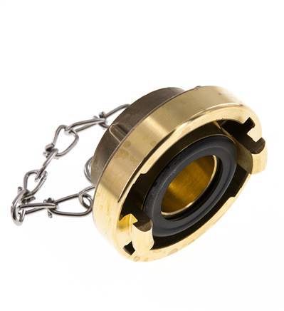 38 (51 mm) Brass Cap for Storz Coupling