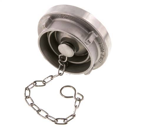 52-C (66 mm) Stainless Steel Cap for Storz Coupling
