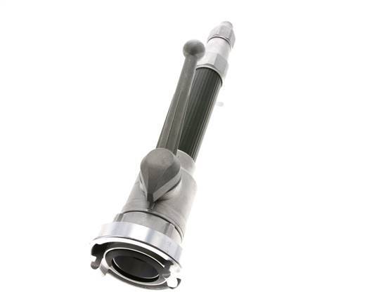 9 mm Jet Pipe 52-C Storz Forged Aluminum & Rubber DIN 14365