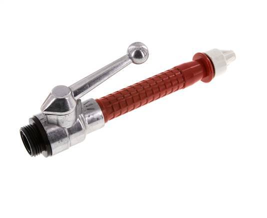 4 mm Jet Pipe G 1'' Male Threads Forged Aluminum & Plastic DIN 14365