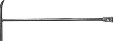 Control Key For Floor-Mounted Hydrants (DIN 3223 C) Steel