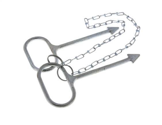 Manhole Hook Opener With Chain