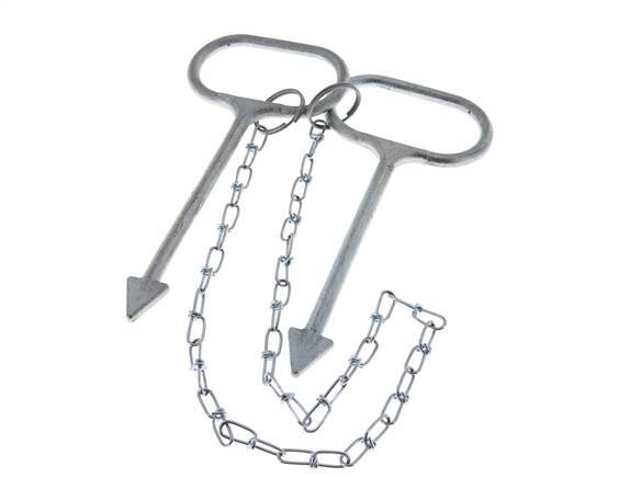 Manhole Hook Opener With Chain