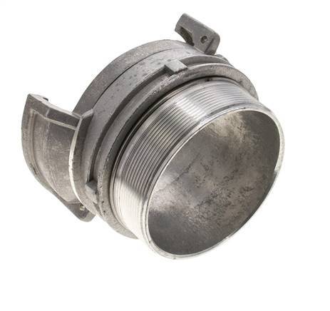 Guillemin DN 100 Aluminium Coupling G 4'' Male Threads With Lock