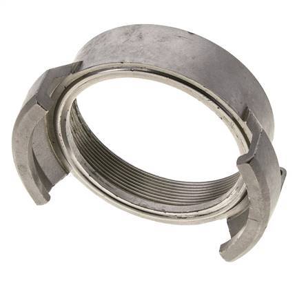 Guillemin DN 100 Stainless Steel Coupling G 4'' Female Threads Without Lock