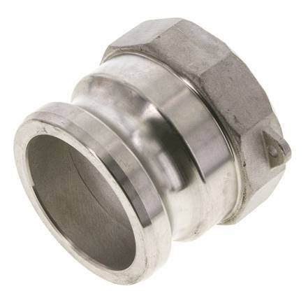 Camlock DN 60 (2 1/2'') Stainless Steel Coupling 2 1/2'' Female NPT Thread Type A MIL-C-27487