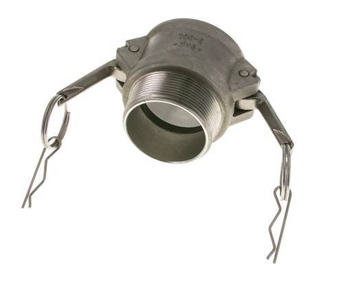 Camlock DN 50 (2'') Stainless Steel Coupling 2'' Male NPT Thread Type B MIL-C-27487
