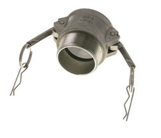 Camlock DN 50 (2'') Stainless Steel Coupling 2'' Male NPT Thread Type B MIL-C-27487