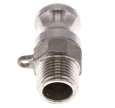 Camlock DN 15 (1/2'') Stainless Steel Coupling 1/2'' Male NPT Thread Type F MIL-C-27487