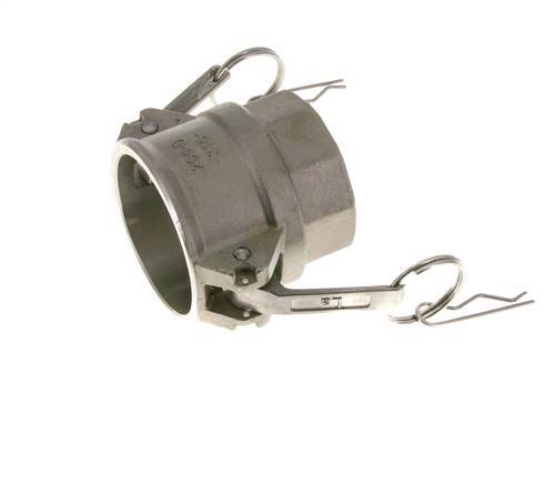 Camlock DN 50 (2'') Stainless Steel Coupling 2'' Female NPT Thread Type D MIL-C-27487