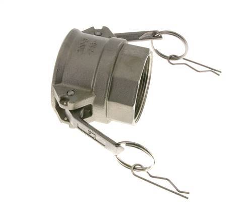 Camlock DN 50 (2'') Stainless Steel Coupling 2'' Female NPT Thread Type D MIL-C-27487