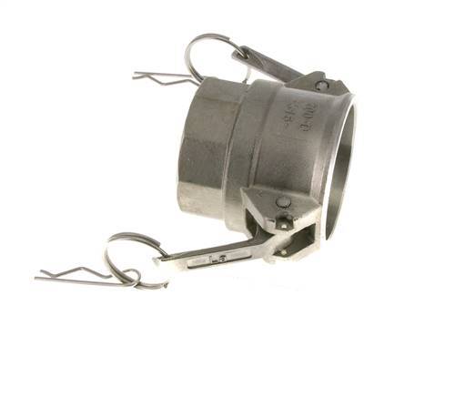 Camlock DN 50 (2'') Stainless Steel Coupling 2'' Female NPT Thread Type D MIL-C-27487