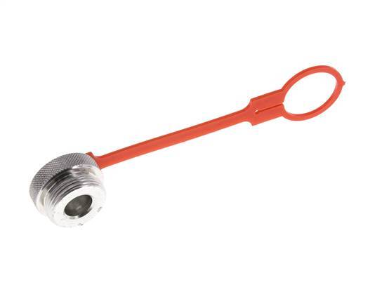 NPT 3/8" Aluminum Dust Protection Cap For Coupling socket
