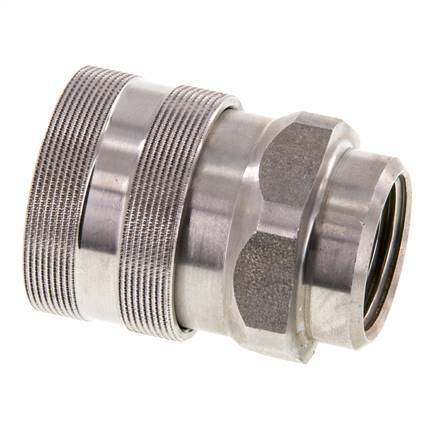 Stainless Steel DN 12 Coupling For Spray Gun Socket G 1/2 inch Male Threads
