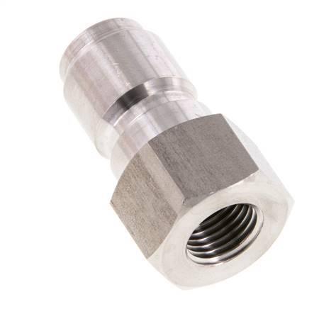 Stainless Steel DN 12 Coupling For Spray Gun Plug G 1/4 inch Male Threads