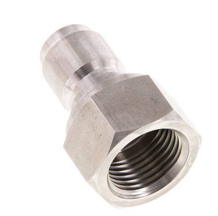 Stainless Steel DN 12 Coupling For Spray Gun Plug G 1/2 inch Male Threads