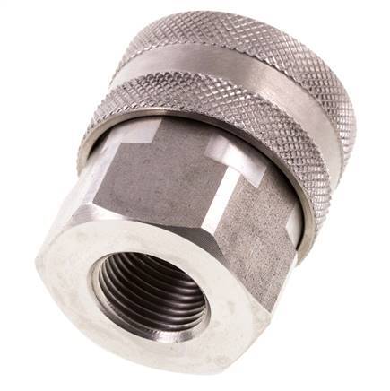Stainless Steel DN 10 Coupling For Washing Machine Socket G 3/8 inch Male Threads