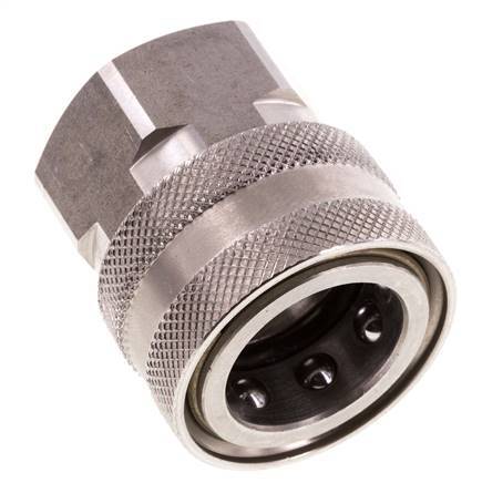 Stainless Steel DN 10 Coupling For Washing Machine Socket G 3/8 inch Male Threads