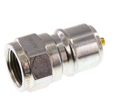 Steel DN 10 Coupling For Washing Machine Plug G 3/8 inch Male Threads Double Shut-Off